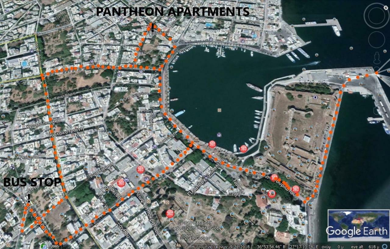 Pantheon Apartments Кос Екстер'єр фото